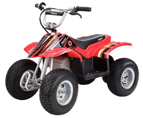 Razor Dirt Quad - Electric Off-Road 4-Wheeler - Red