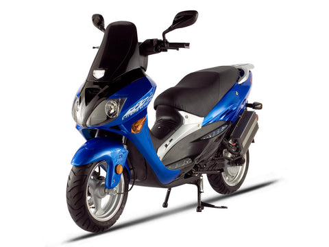 X-treme XM-5000Li Electric Moped Scooter - Blue