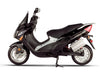 X-treme XM-5000Li Electric Moped Scooter - Black