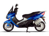 X-treme XM-5000Li Electric Moped Scooter - Blue