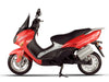 X-treme XM-5000Li Electric Moped Scooter - Red