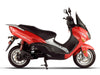 X-treme XM-5000Li Electric Moped Scooter - Red